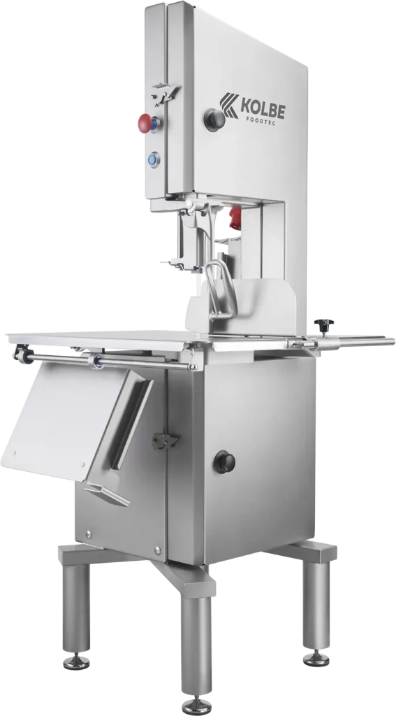 Professionelle Bandsäge mit eingebautem Schiebetisch