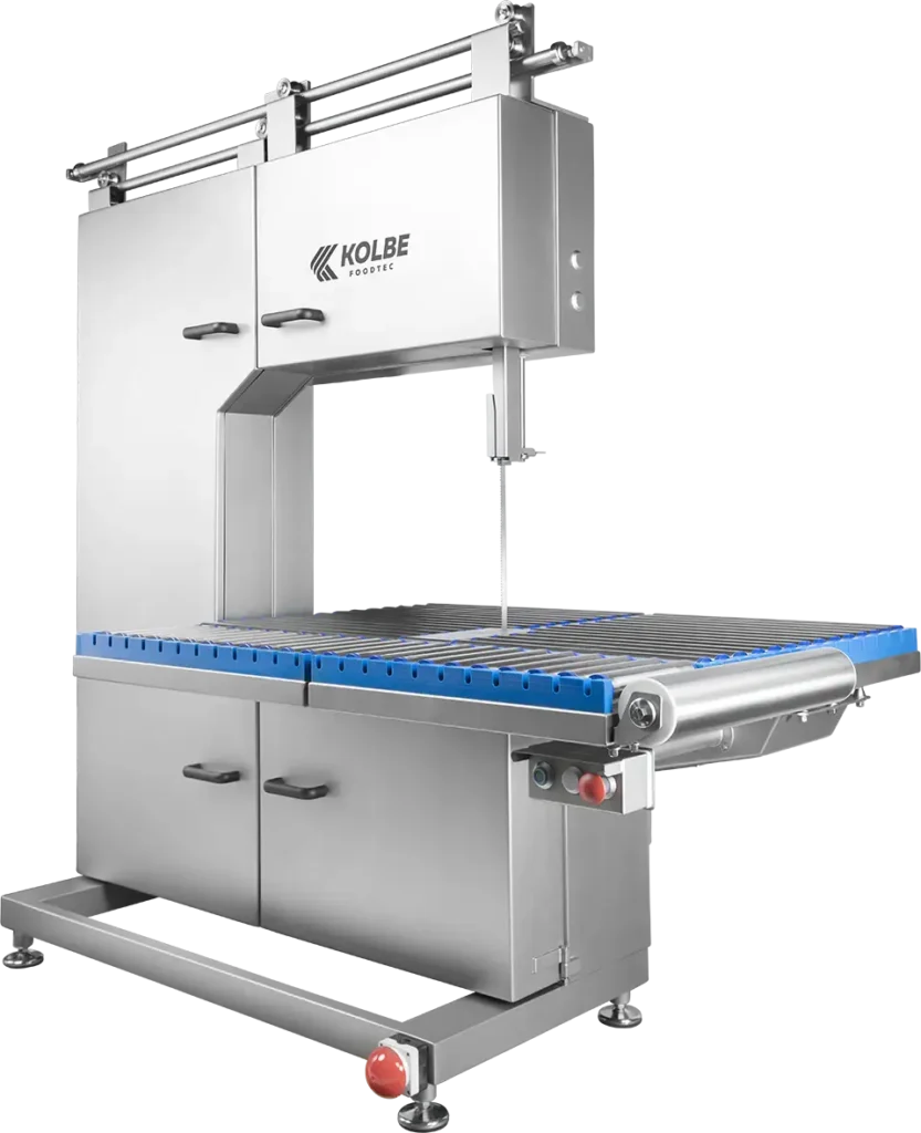 Extrastarke Fleischerei Bandsäge mit Rollentisch